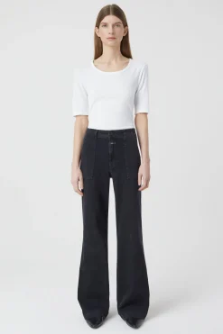Aria Black Denim