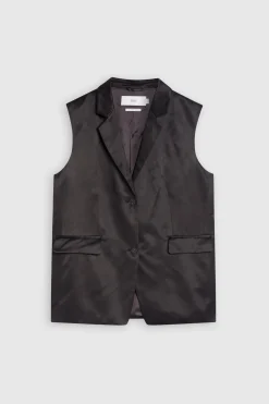 Blazer En Satin Italien