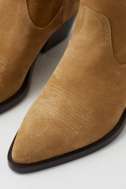 Bottes Western En Daim