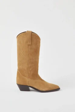 Bottes Western En Daim