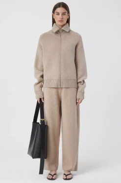 Cardigan A Col Roule