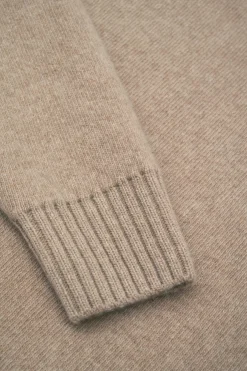 Cardigan A Col Roule