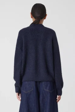 Cardigan Col En V