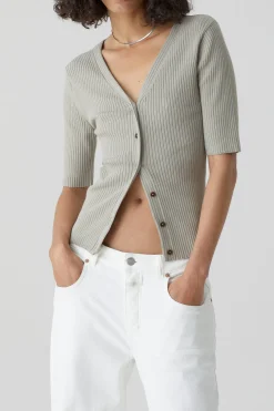 Cardigan En Fine Maille