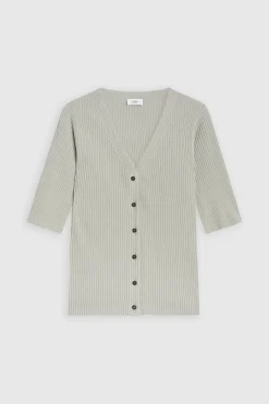 Cardigan En Fine Maille