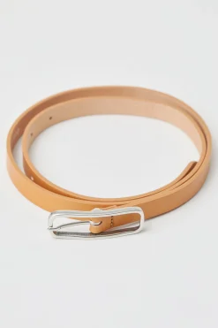 Ceinture En Cuir Etroite