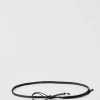 Ceinture En Cuir Etroite