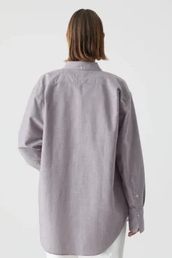 Chemisier-Chemise Avec Col A Pointes Boutonnees