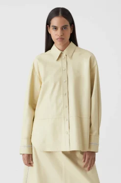 Chemisier-Chemise En Cuir