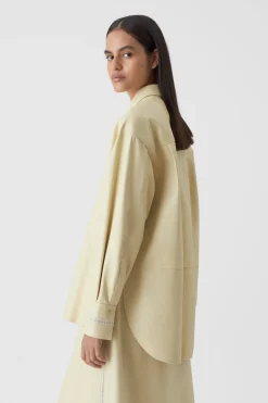 Chemisier-Chemise En Cuir