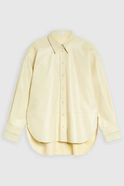 Chemisier-Chemise En Cuir