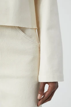 Cropped Canvas Jacket