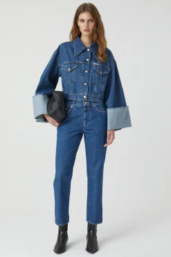 Cropped Denim Jacket