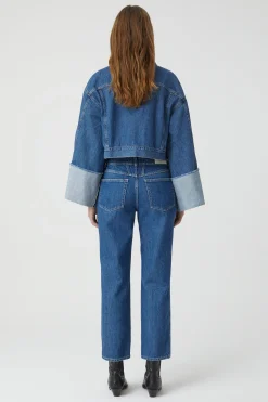 Cropped Denim Jacket