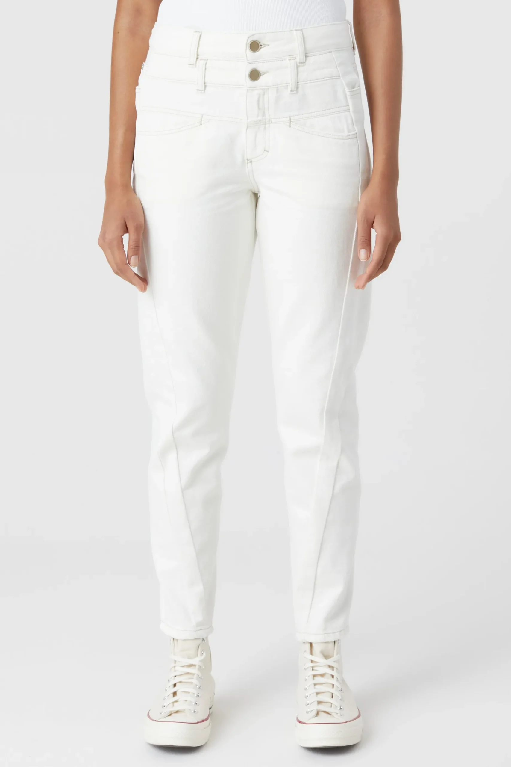 Curved-X Ecru Denim