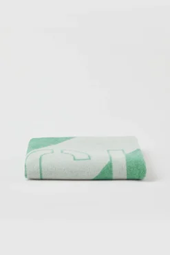 Foulard A Logo Et A Rayures
