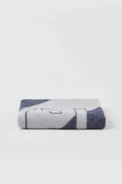 Foulard A Logo Et A Rayures