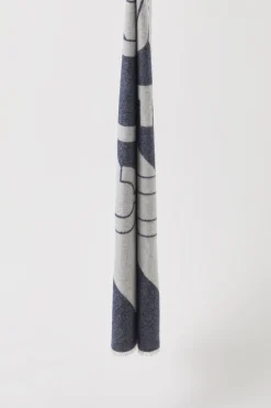 Foulard A Logo Et A Rayures