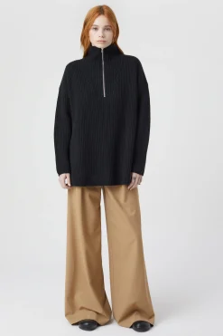 Laine Pullover A Col Roule