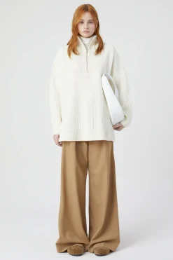 Laine Pullover A Col Roule