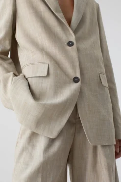 Lola Blazer En Melange Viscose