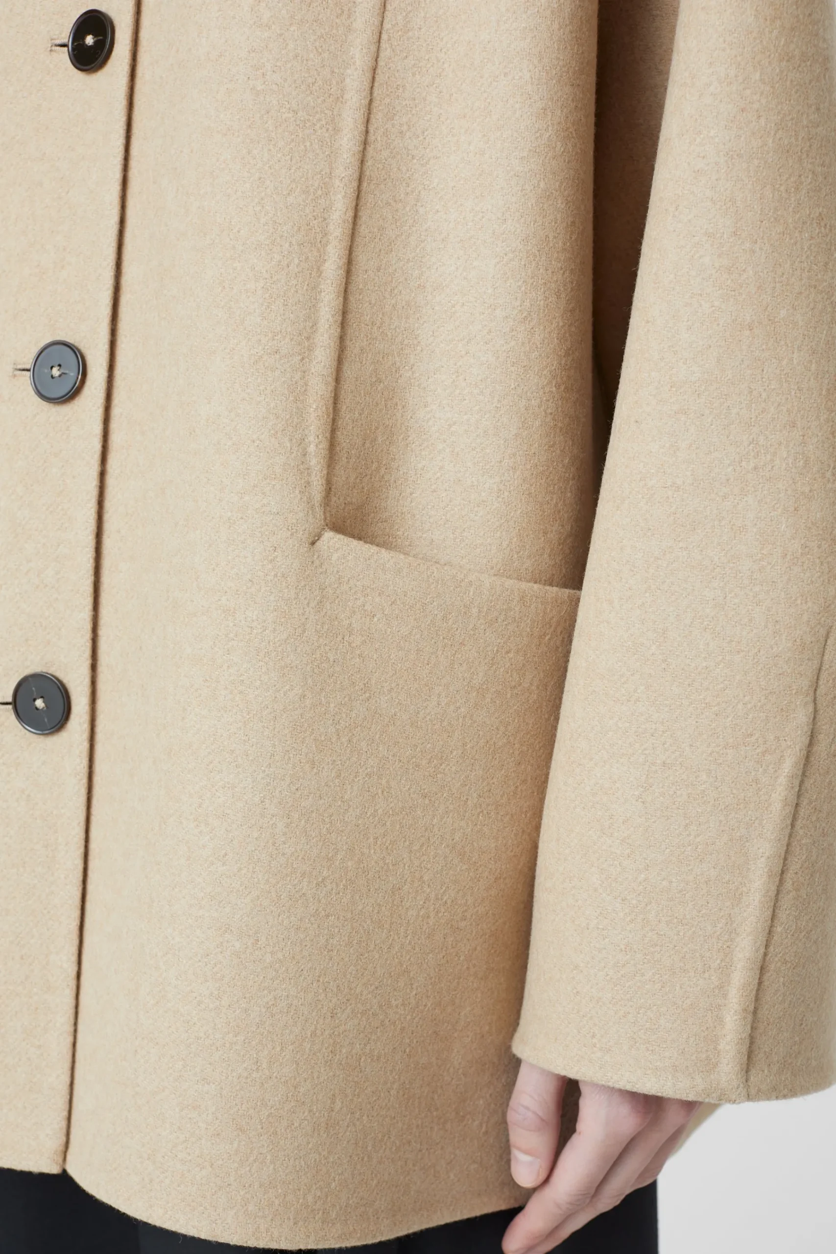 Manteau Doubleface Court