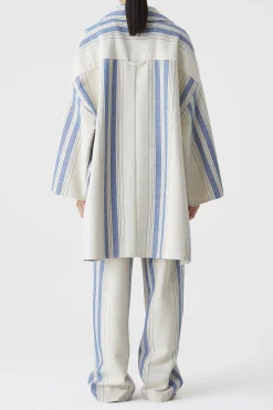 Manteau Oversized En Serge