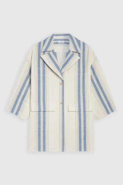 Manteau Oversized En Serge
