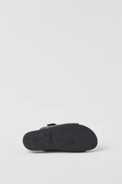 Mules En Cuir Velours