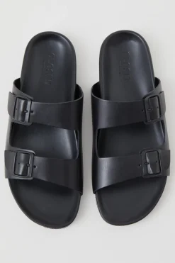 Mules En Cuir Velours