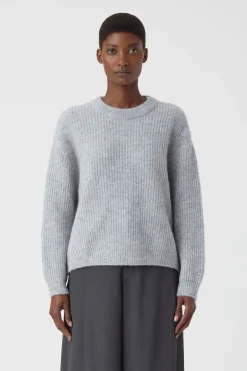 Pull Col Rond Alpaga Mix