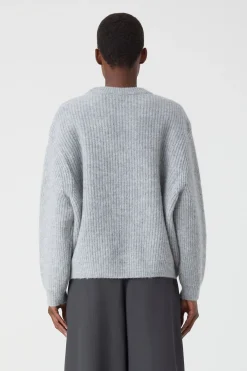 Pull Col Rond Alpaga Mix