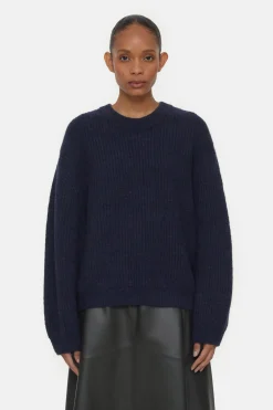Pull Col Rond Alpaga Mix