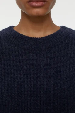 Pull Col Rond Alpaga Mix