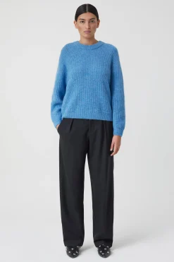 Pull Col Rond Alpaga Mix
