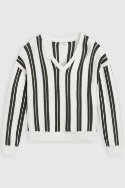 Pull En Tricot A Rayures