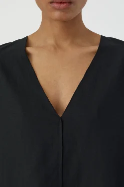 Robe Avec Encolure En V
