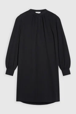 Robe En Tissu Crepe-Coton