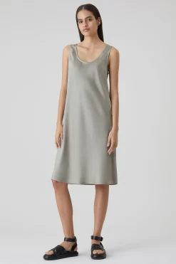 Robe En Viscose Melangee
