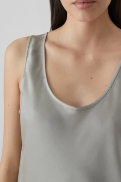 Robe En Viscose Melangee