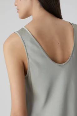 Robe En Viscose Melangee