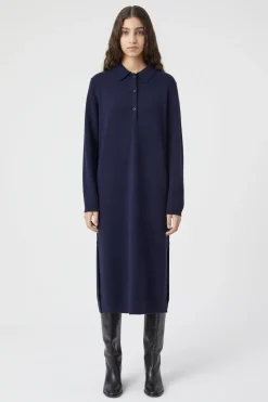 Robe Polo En Laine