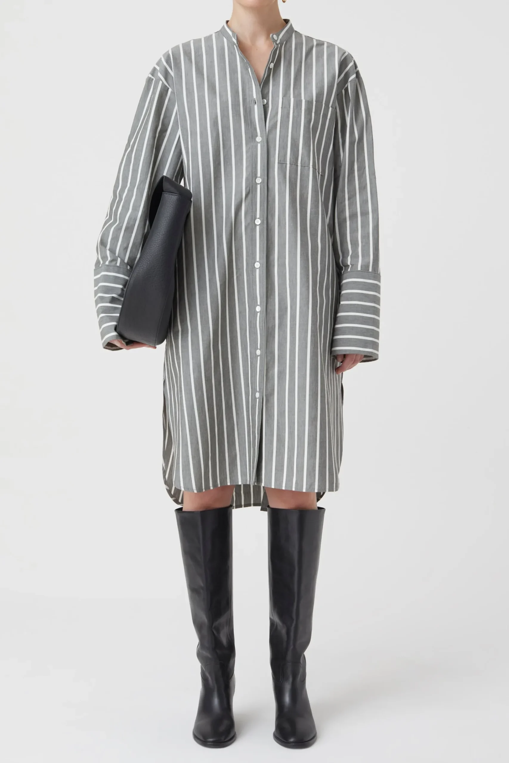 Robe-Chemise A Rayures