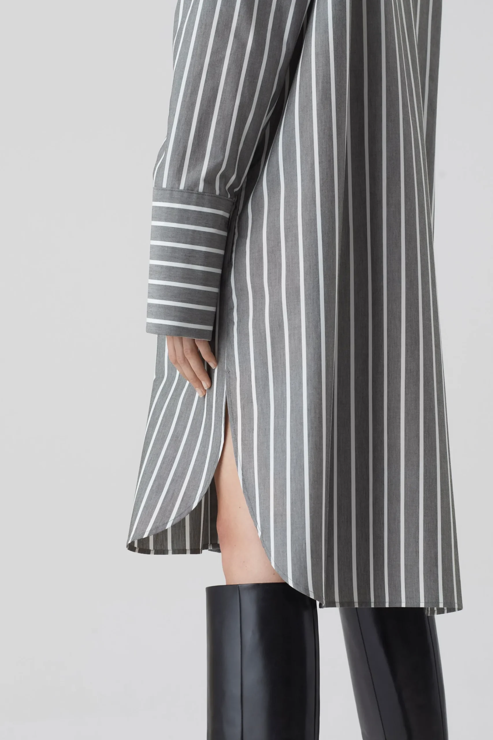 Robe-Chemise A Rayures