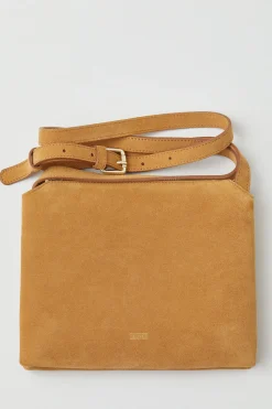 Sac En Cuir Velours