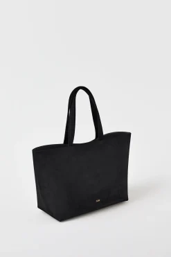 Sac En Cuir Velours