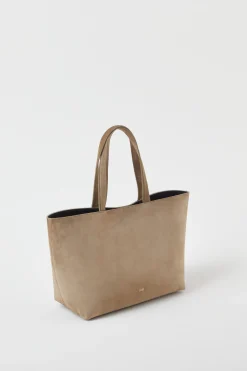 Sac En Cuir Velours