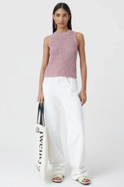 Short Sleeve Knit Top