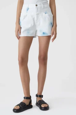 Short White Denim