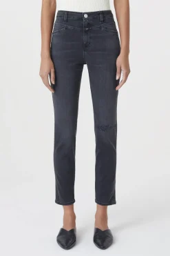 Skinny Pusher Black Denim